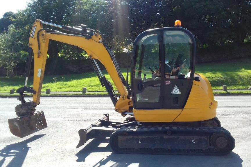 JCB 8050 RTS Mini-Excavator, Machine ID: 7071